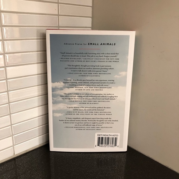 Small Animals: Parenting in the Age of Fear hardcover book - Picture 3 of 9